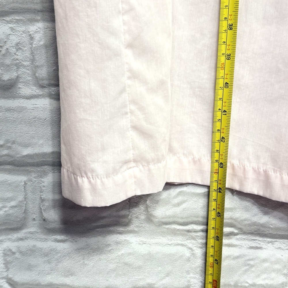 Vtg Barbizon Pink Lace Embroidered Long Sleeve Night Gown Babydoll‎ Sheer Sz M/L - Picture 12 of 16